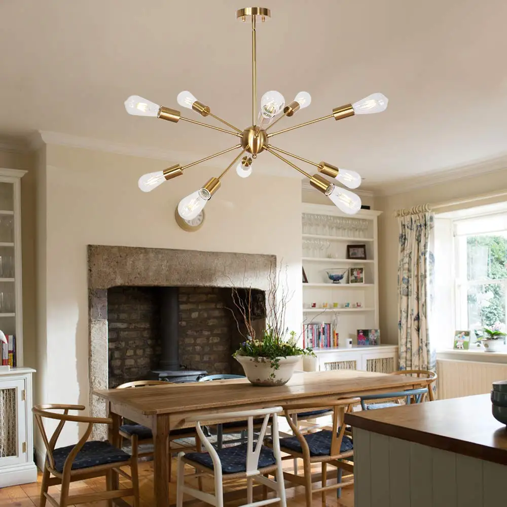 iron antique reproduction chandeliers lamp with 6 lights