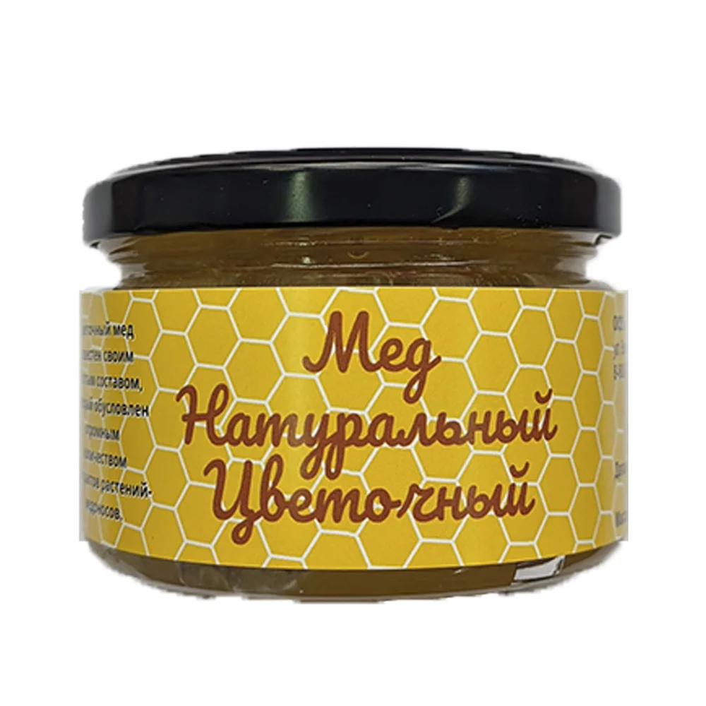 Органический луговой мед, собираемый из апиаров в экологически чистых областях от производителя