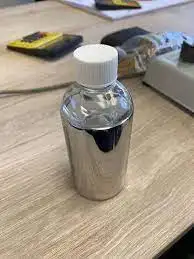Liquid silver metallic mercury