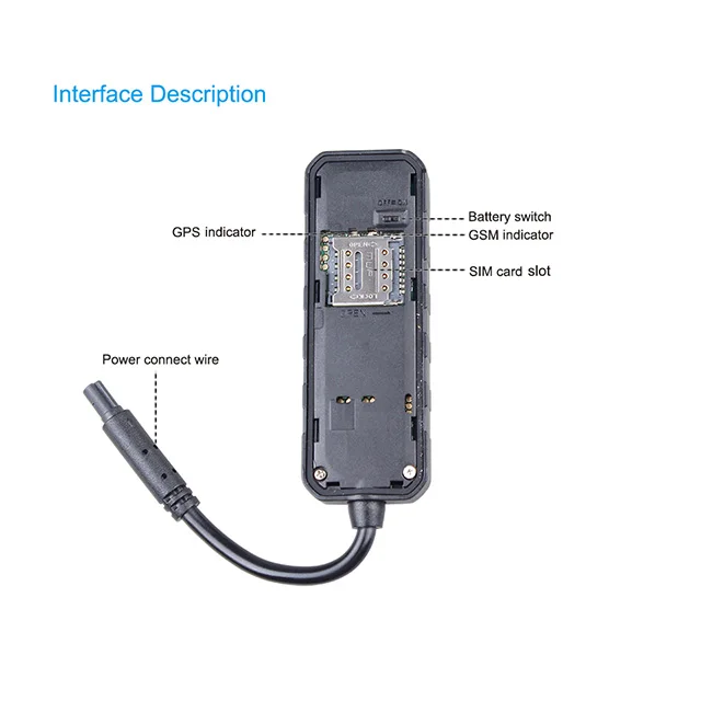 Concox mini gps tracker GV25 wetrack lite with tracksolid tracking platform
