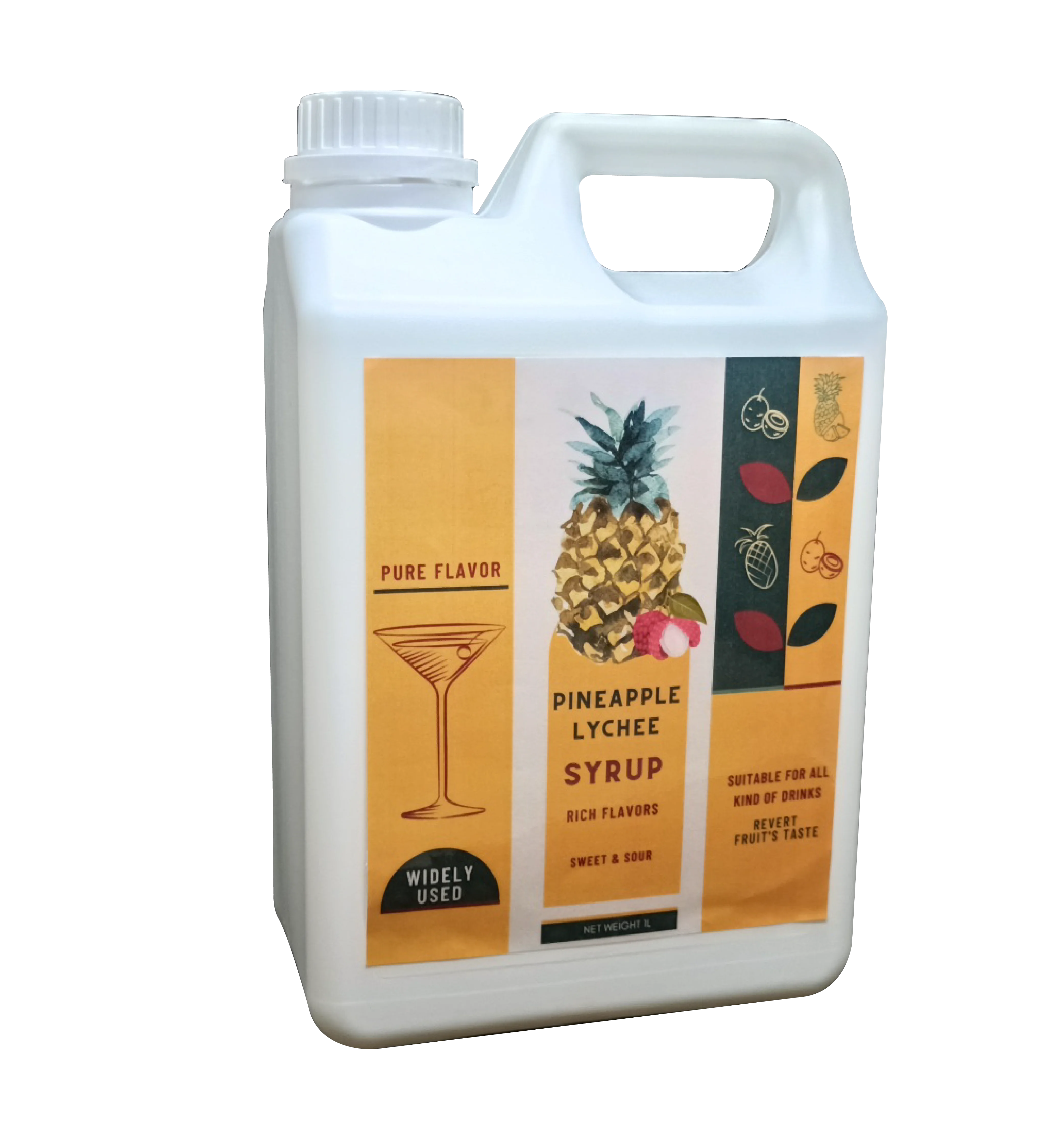 Тайваньский сироп со вкусом ананаса для магазина напитков
