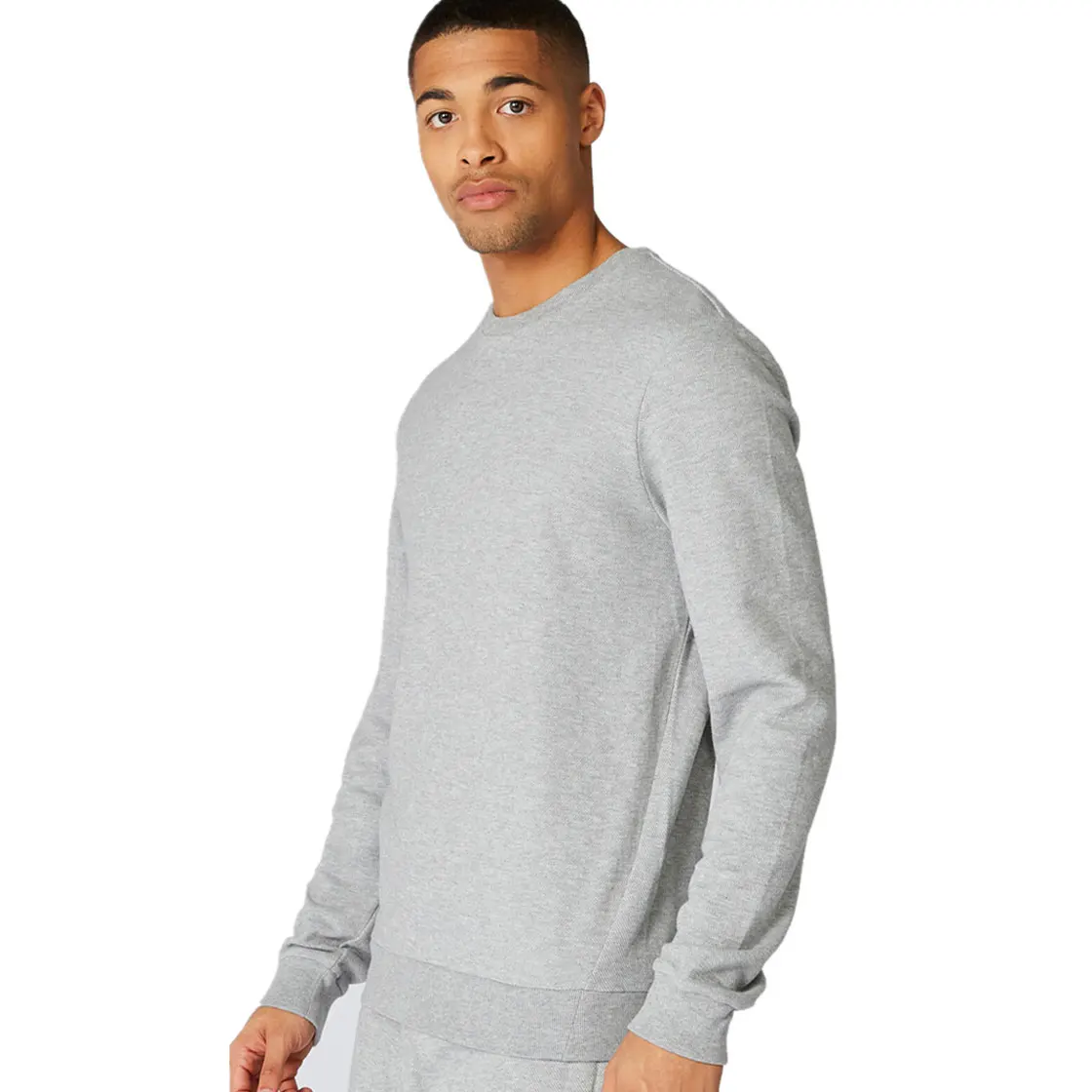 
 Высококачественный свитшот на заказ, мужской пуловер без рисунка, Свитшот оверсайз  