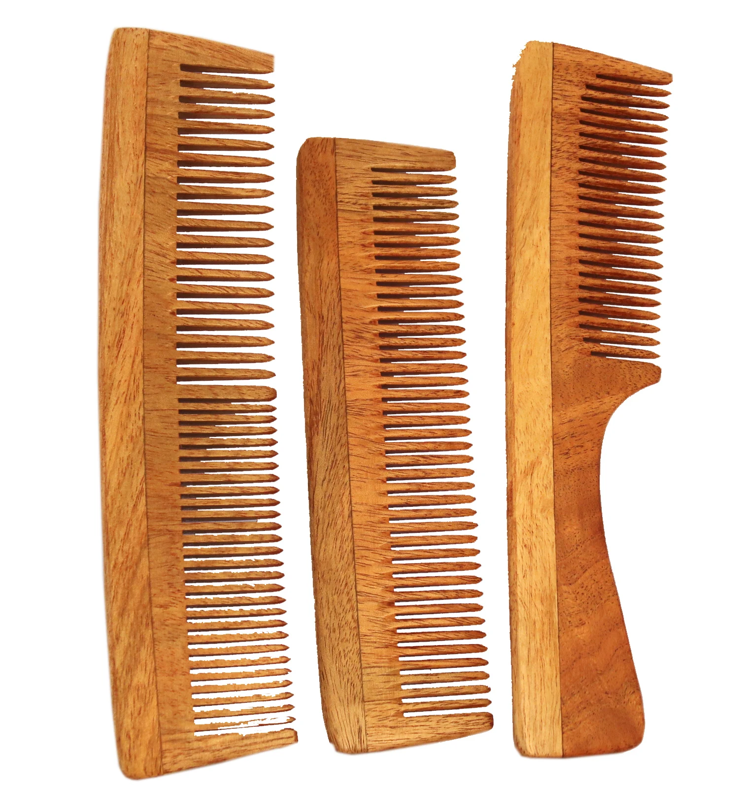 Unique elegant customized designer antique modern classic handmade personalized Galvanized Wooden Beard Comb
