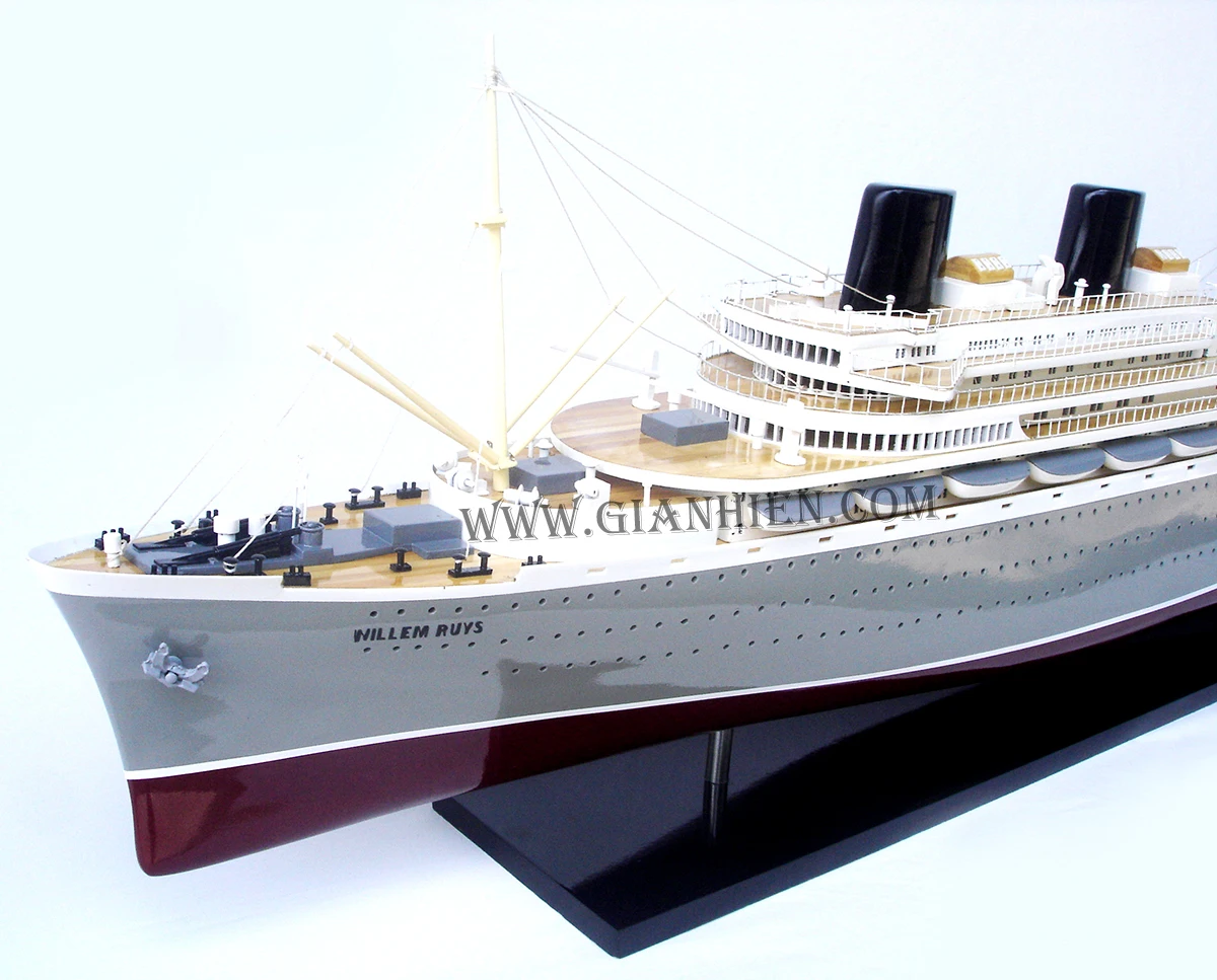 Деревянная модельная лодка MS WILLEM RUYS-деревянная