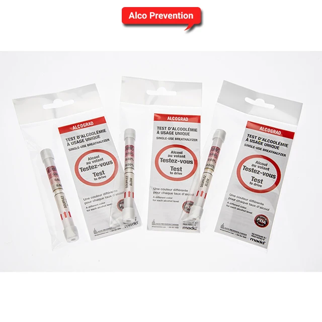 Single Use Disposable Breathalyzer Alcohol Tester at Reliable Rate