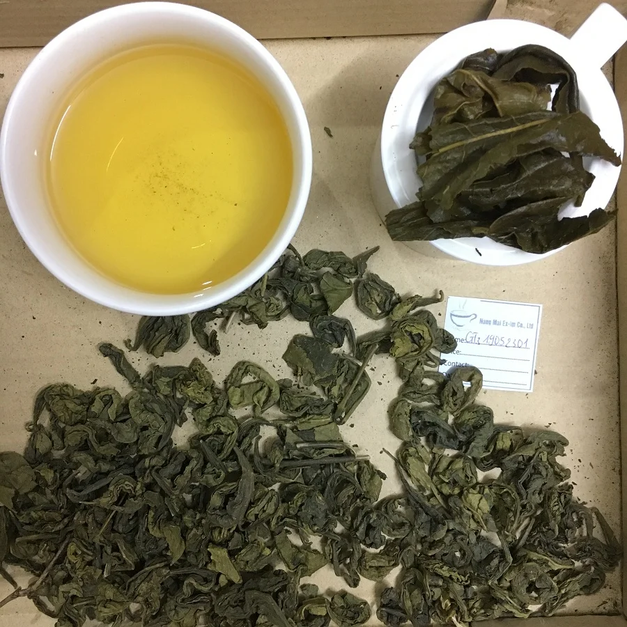 Green Tea Leaves For Pakistan Market from 1.42 usd per kg Good Price Good quality