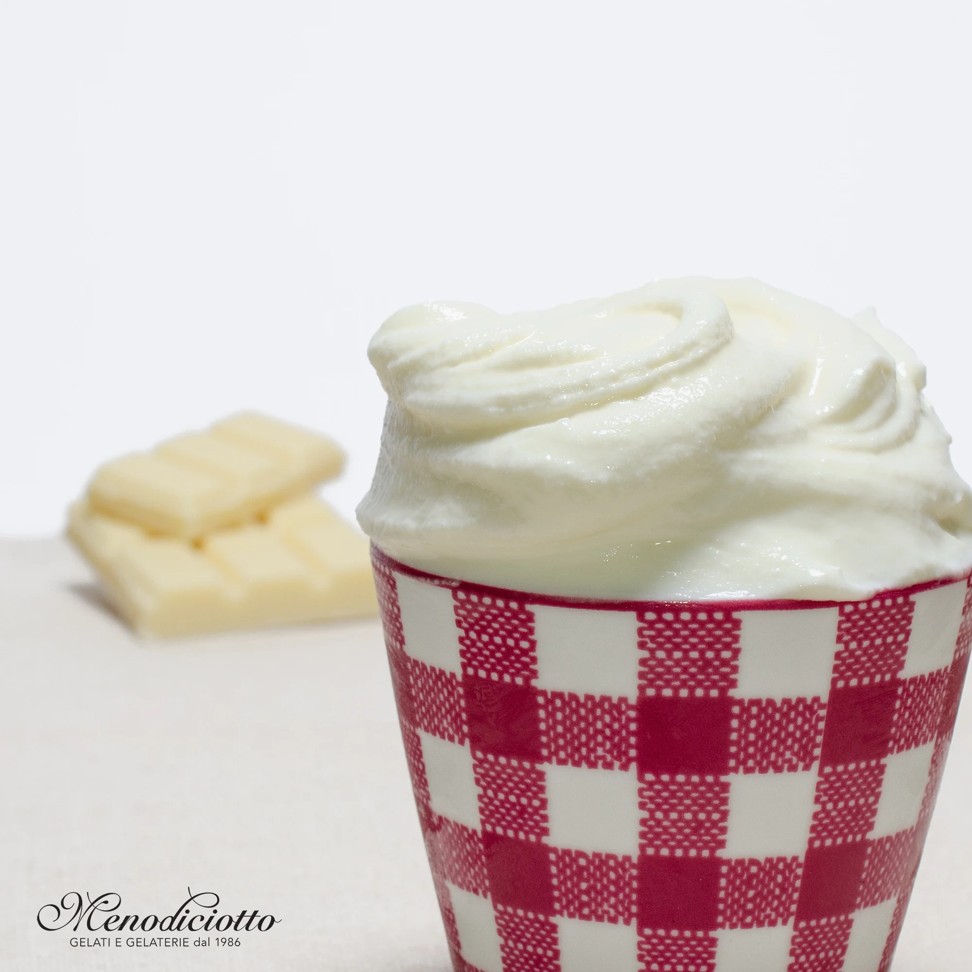 White Chocolate Ice cream - Gelato - Made in Italy - 5Lt tub - for HORECA and ICE CREAM SHOP