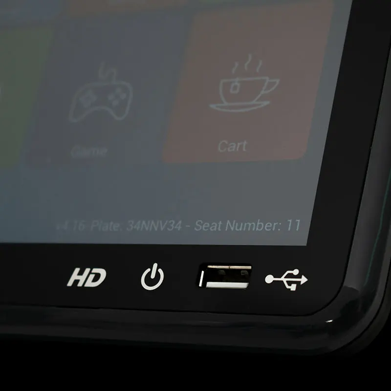 
Bus android VOD system, bus video coach enterteinment bus monitor 