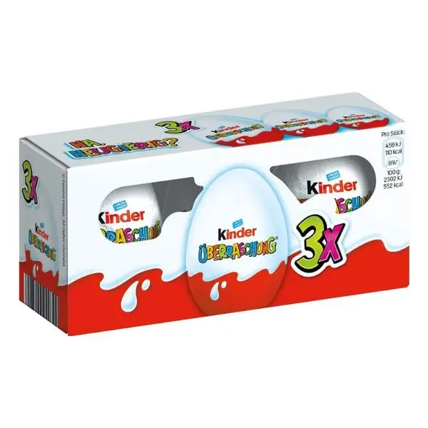 KINDER JOY SURPRISE EGG WITH TOY INSIDE JURASSIC WORLD.12 EGGS.20g.BB 10/12/2022