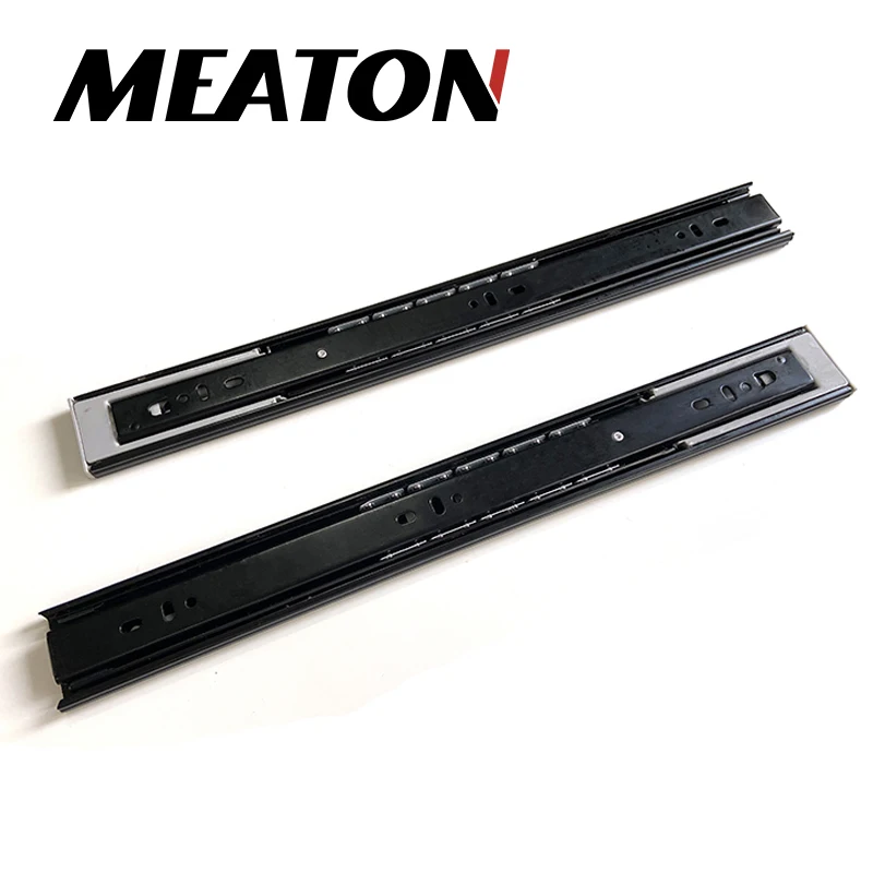 Meaton Ball Bearing Runner Soft closing ball bearing slide With 45MM soft closing ball bearing slide China slide