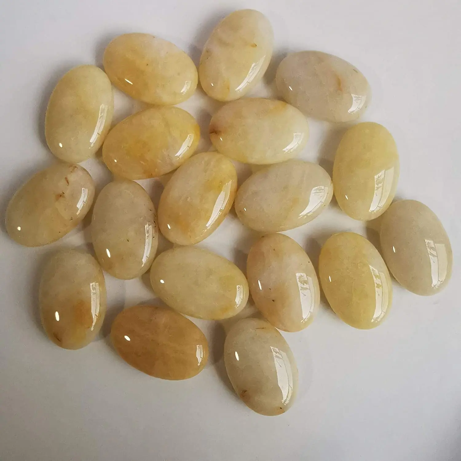 BUY BULK NATURAL YELLOW AVENTURINE PREMIUM QUALITY PALMSTONE FOR REIKI HEALING AND MASSAGE YELLOWM AVENTURINE MASSAGE STONE