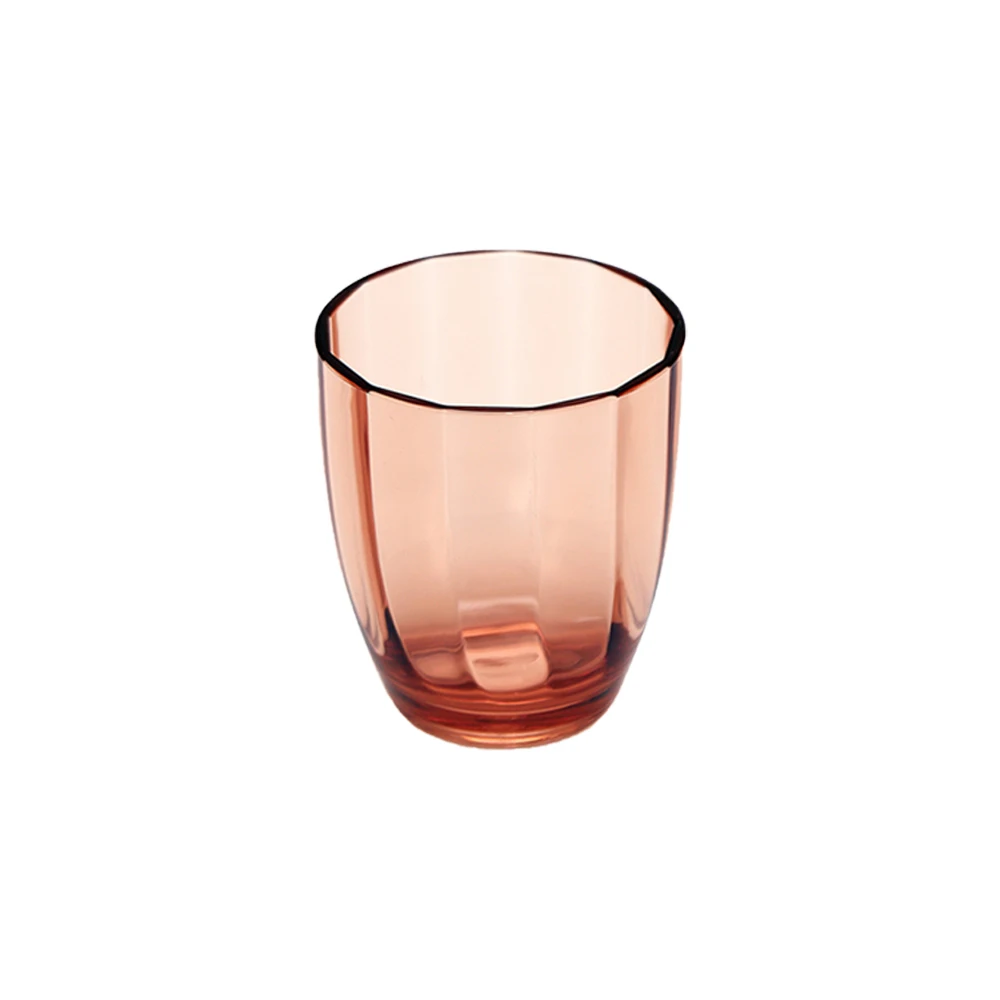 Amazon hot seller clear Plastic Acrylic drinking glass cup for cold water Real Model-2