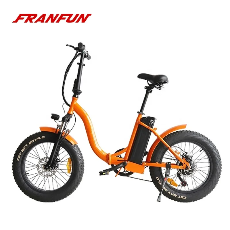 Электрический велосипед с толстыми шинами FRANFUN 20 дюймов 36 в 250