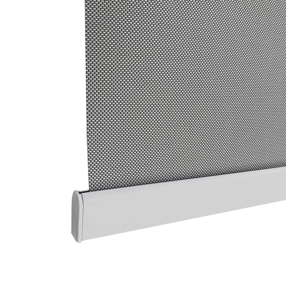 Gray Indoor Roller Blinds Fabric Sunscreen Roller Blinds