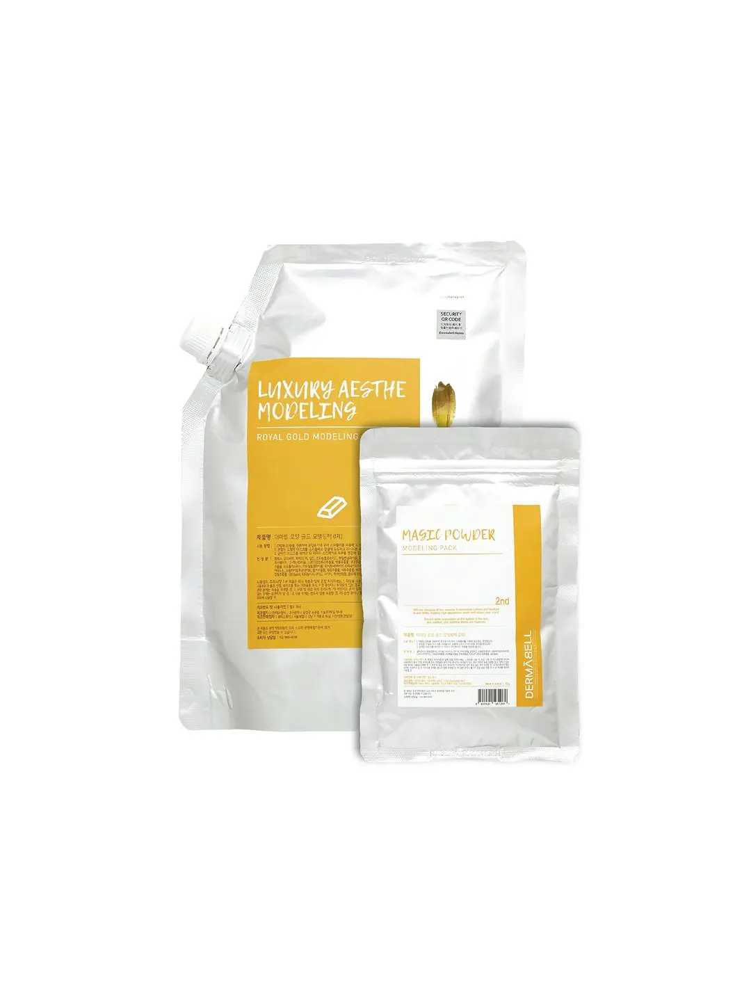 Korean Peel off Facemask Royal Gold Modeling Gel Mask with anti-wrinkle and firm skin functions for Spa Treatment Use