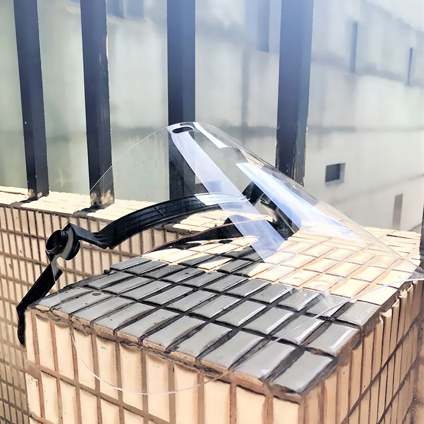 Fantastic safety faceshield with flip up visor 50 pieces min order