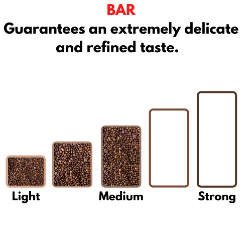 MOKABAR High Italian Quality Made In Italy 3 kg Roasted 90% Arabica Coffee Beans For Restaurants