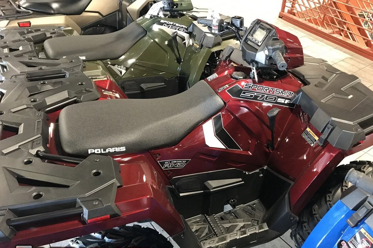 Available Now! New 2022 Sportsman 570 EPS Blue