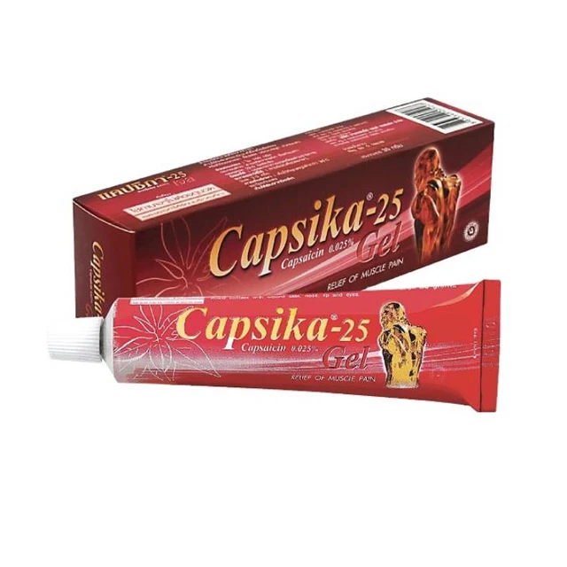 Thailand manufacture for Body pain pain relief shoulder and neck warmer  relief extract from chili alleviate