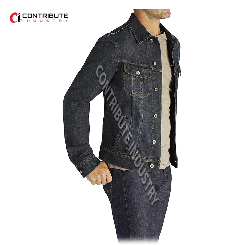Denim Jackets Men Hot Selling Working Denim Suits Overalls Jackets for Men