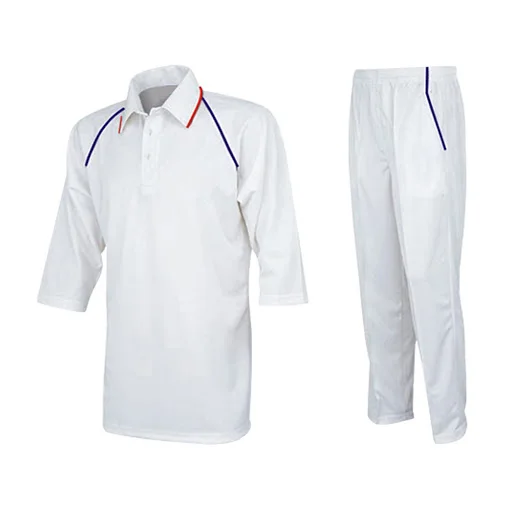 High quality test cricket uniform with custom print name &