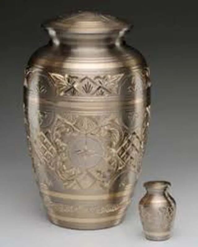 Высококачественные урны для кремации с полностью гравировкой внизу из Индии похоронные