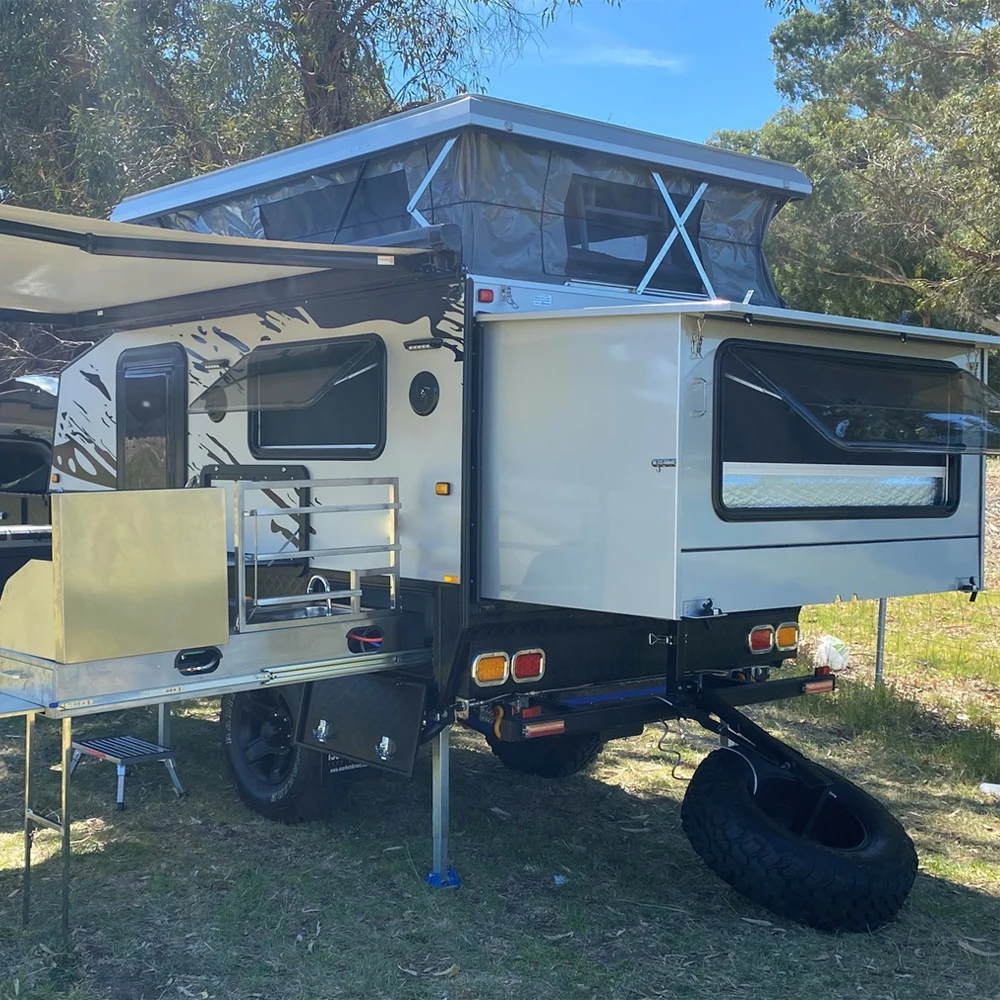 Ecocampor 11ft Compact Hybrid Caravan For Most Small SUV