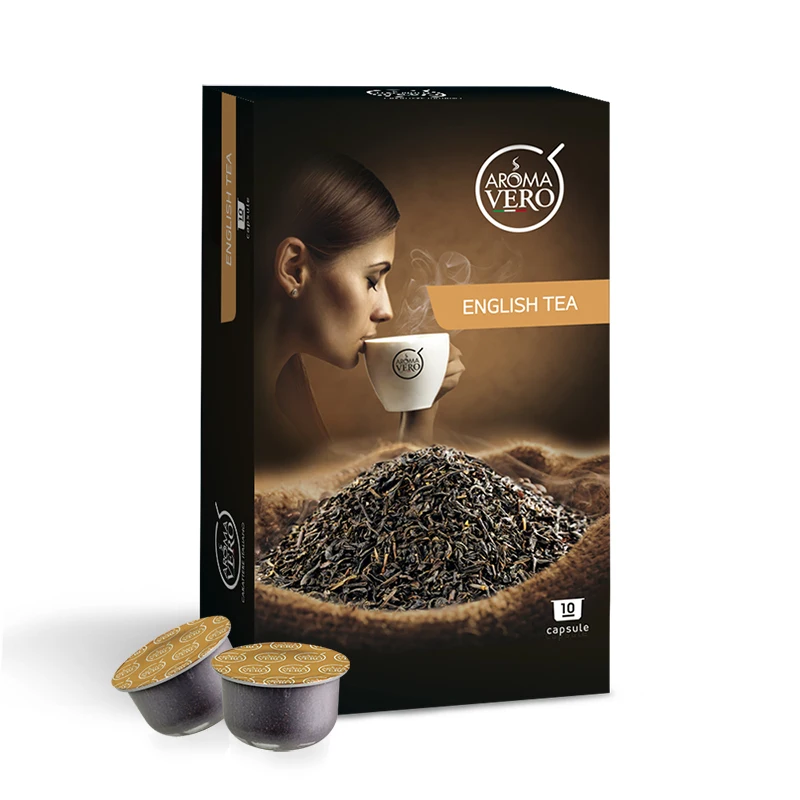 High Quality  Made In Italy ENGLISH TEA  - 6gr pack 100pcs*box soft and persistent creaminess Hot Sale