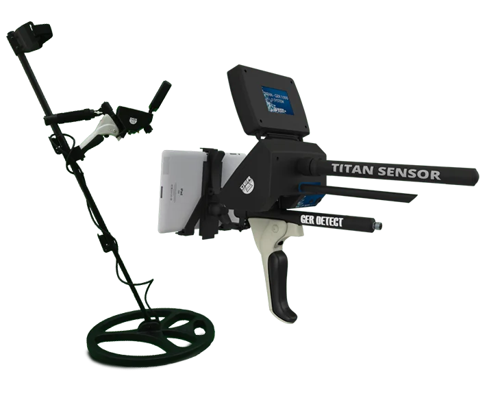 Best Sales For High Quality NEW Stock GER Detect 1000 - Professional Deep 3D Metal Detector for Gold