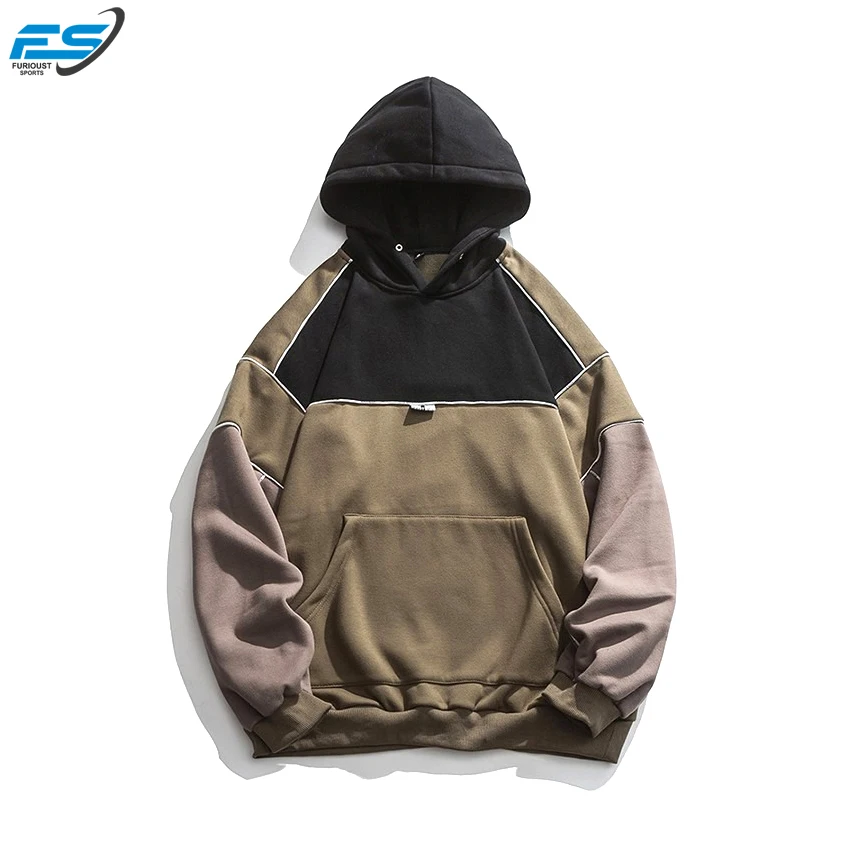 Top Quality 2021 Custom Vintage Acid Wash Hoodie Men Heavy French No String Hoodies Unisex Pullover Hoodie Cotton 320g 400 Gsm