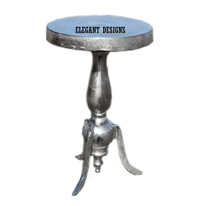 Кофейный столик для дома и сада, используется уличная декоративная Классическая качественная высокая алюминиевая Современная дизайнерская гостиная стол