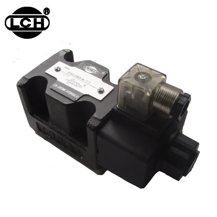 LCH yuken series hydraulic solenoid valve 12v volt manifold block