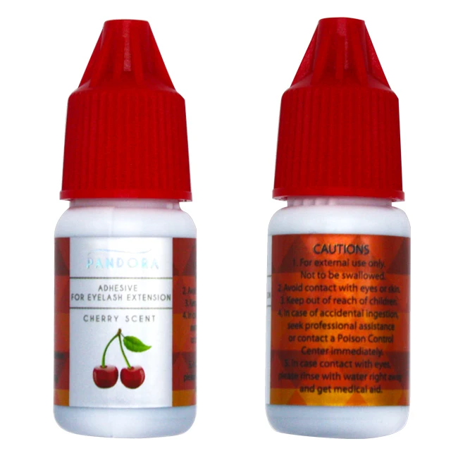 Лучший Прочный/10 г/стойкий клей для наращивания ресниц/профессиональный клей/ароматный клей/частная торговая марка/вишня