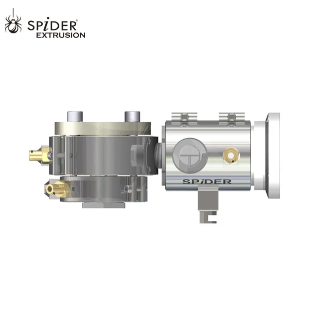 rubber hdpe pvc fiber optical cable pipe coating extrusion die head