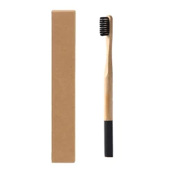 Wholesale bamboo Bristles Eco Friendly Recyclable BPA Free 4 pack Biodegradable Vegan gift Organic Bamboo Toothbrush