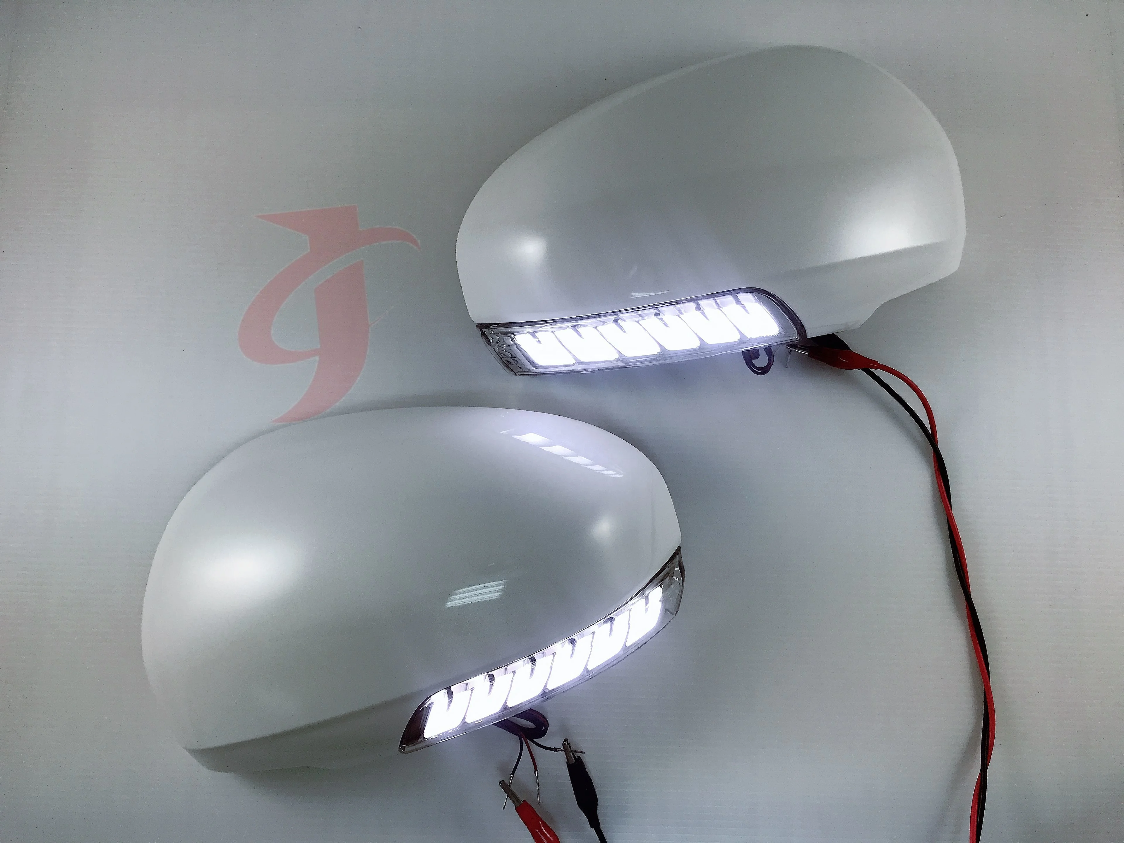 Car Accessories FOR TOYOTA VENZA/ PRIUS/IQ/MARK X ZIO/AVALON/ANA10 ~2009~LED SIDE MIRROR COVER