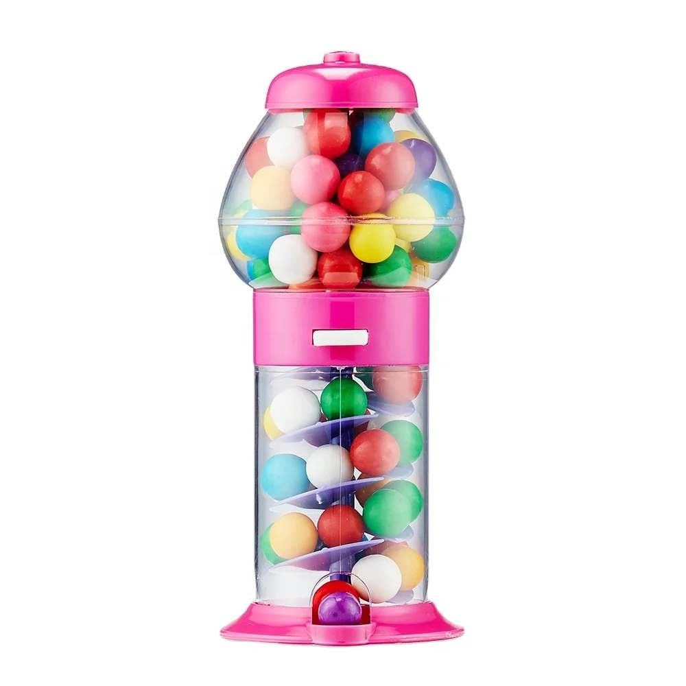 Kwang Hsieh 7.5 Inch Plastic Mini Spiral Gumball Machine