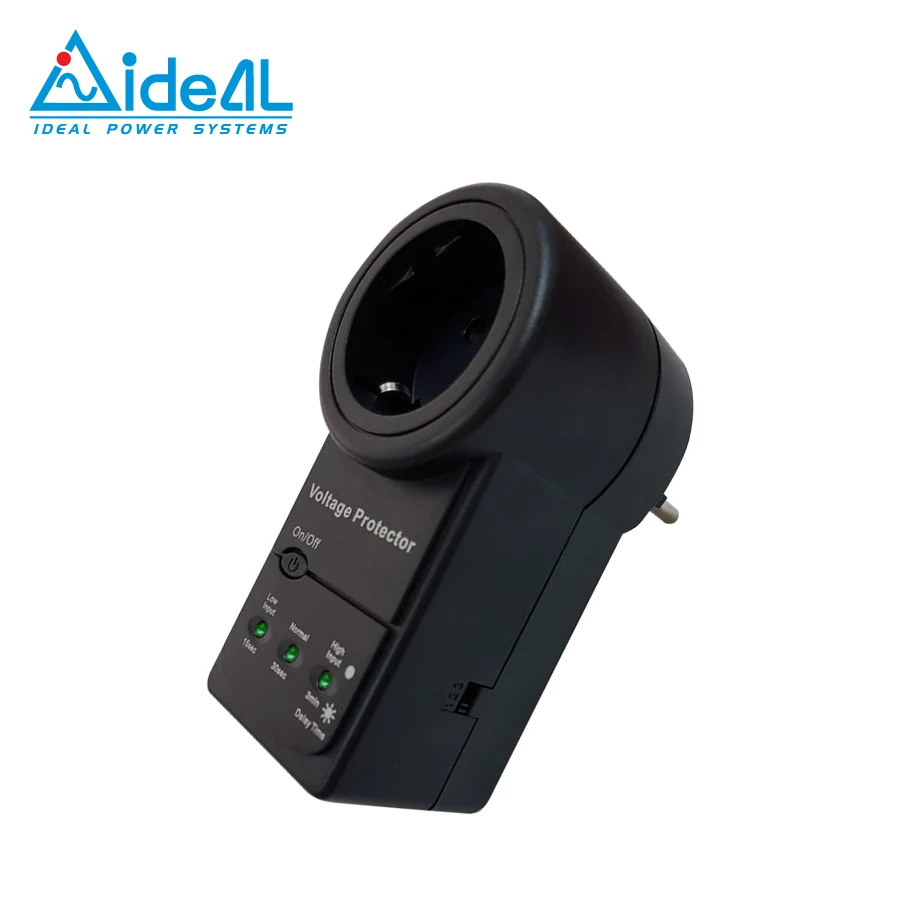Voltage protector 10A 220V surge protection German Schuko socket