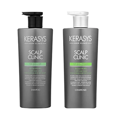 
Korean beauty & hair care-KERASYS-Classic shampoo 3 types & perfume shampoo 3 types(Scalp, Moisture, Damage clinic) 