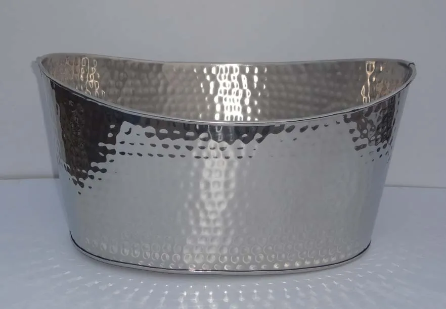 Double Wall Stainless Steel Wine Bucket Handmade Stainless Steel High Quality Beer and Wine Bucket