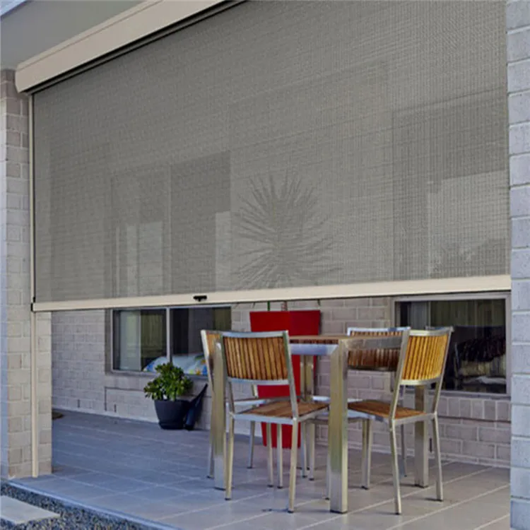 Interior Blinds Motorized Double Layer Window Inside Blinds Blackout Roller Curtain Shades For Light Motorized Tuya Blinds