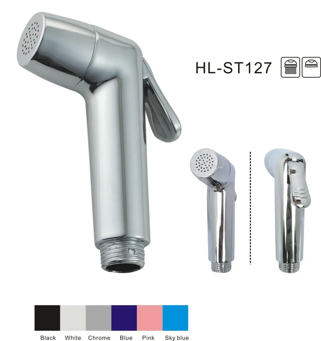 Новинка 2021, ручной распылитель для биде из АБС-пластика для туалета и ванной, распылитель для душа, распылитель воды xilf