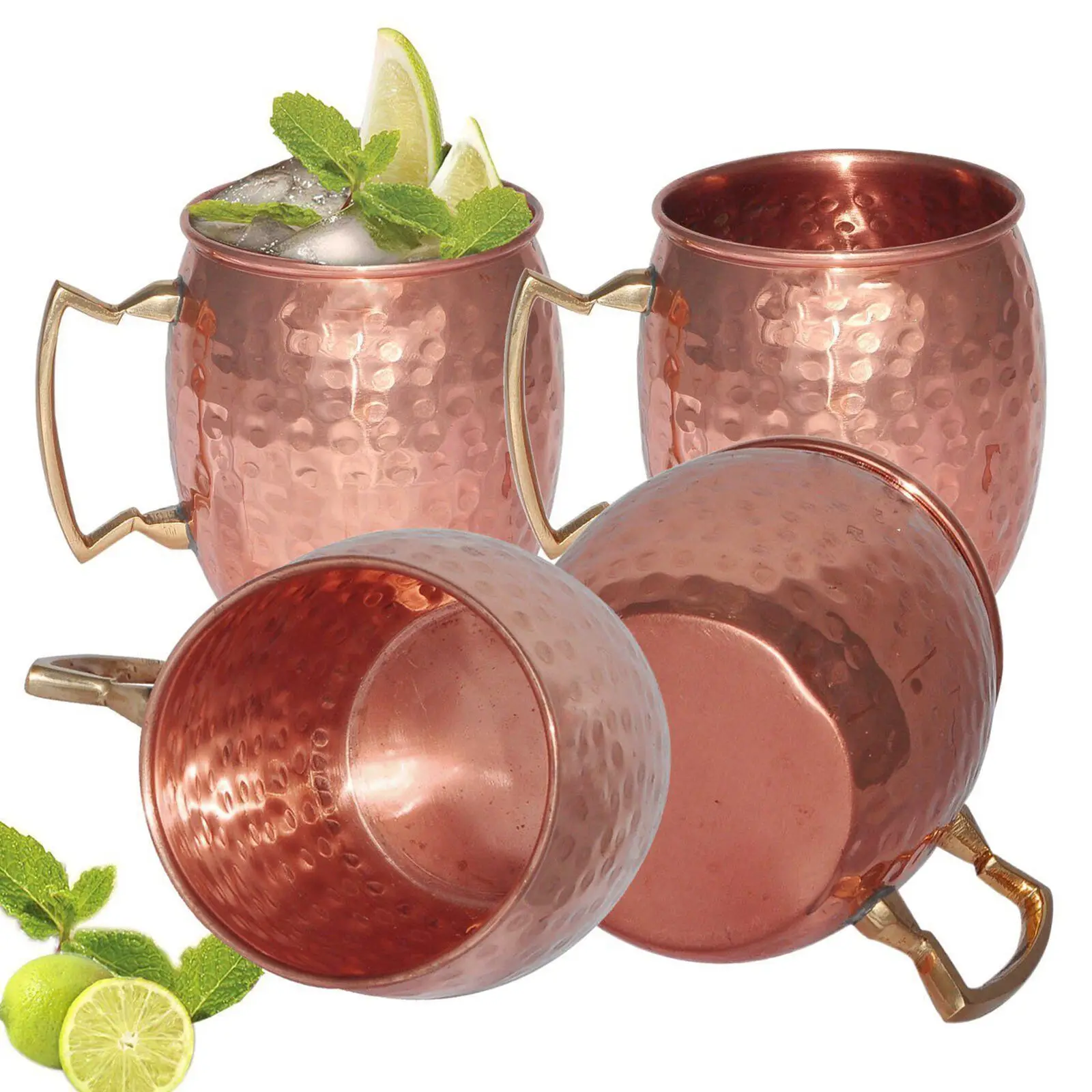 Hammered 100% Solid Pure Copper Mug wholesale