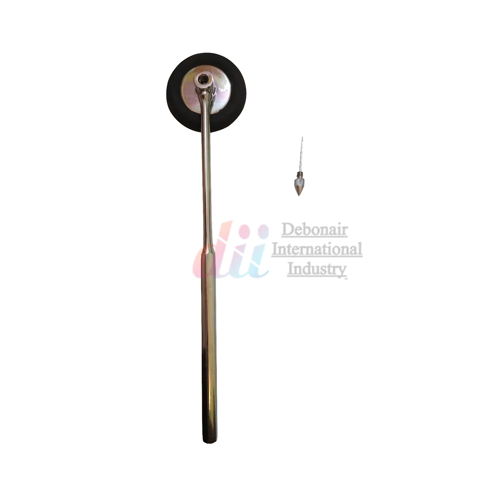 Telescopic Babinski Reflex Hammer for Physical Therapy - Neurological Instrument with Adjustable Length