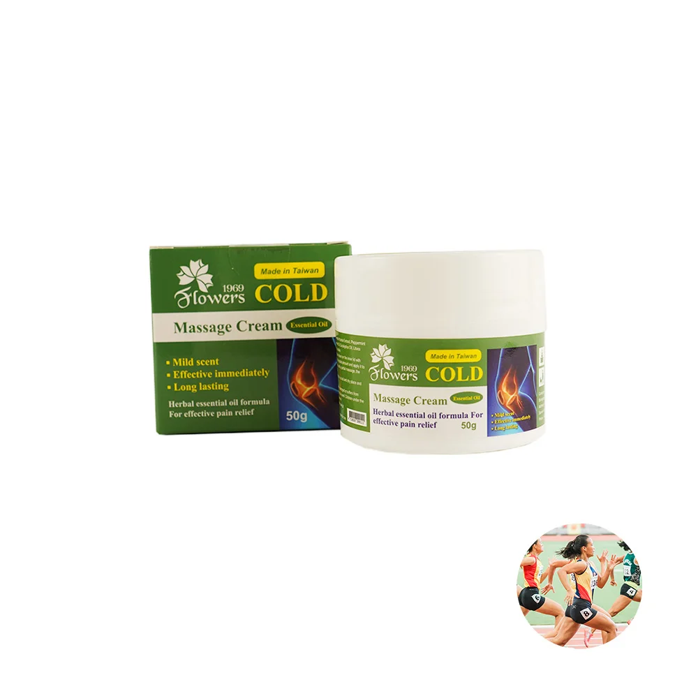 hot selling organic Cold massage cream for relieving arthritis pain