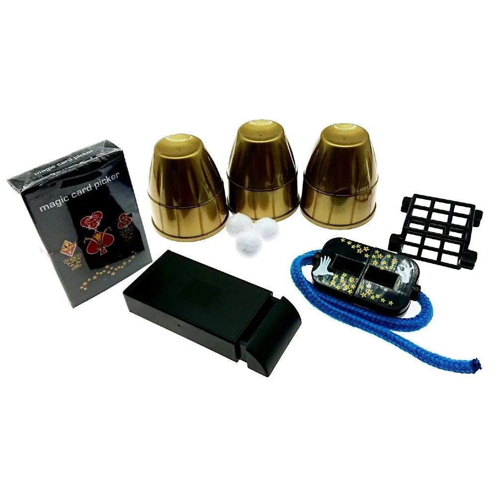 Modern Charming Tricks EN71 BSCI Novelty Jokes Gag Gift Magic Set 5-in-1Toy