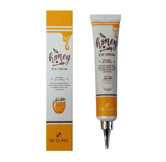 Korean cosmetic 3W CLINIC Honey Eye Cream Whitening brightening Anti-aging eyes care K-beauty