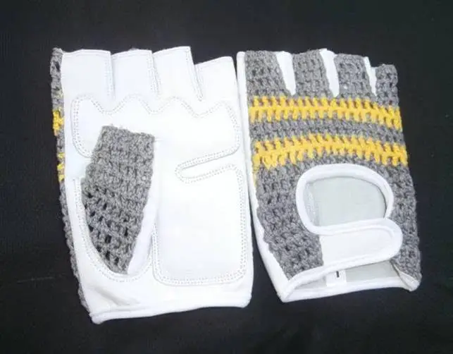 Men/Women Classic Retro style gloves quality Soft Leather Driving cycling Gloves