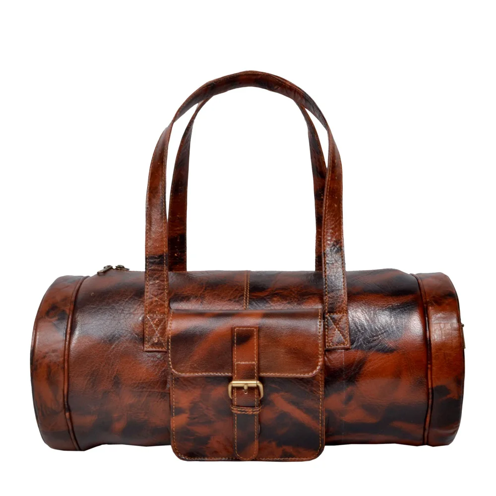 Genuine Leather Duffel Bag For Man And Woman Garment Bag best carry on Luggage Your Shoes  In Real Leather Bag For Unisex