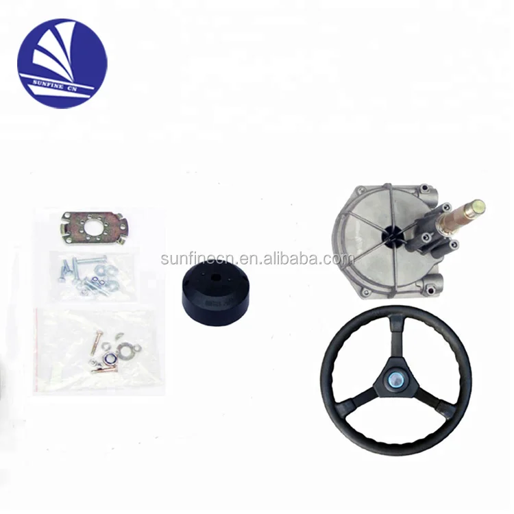 Outboard rotating mechanical steering up to 60 HP for yachts and marine use